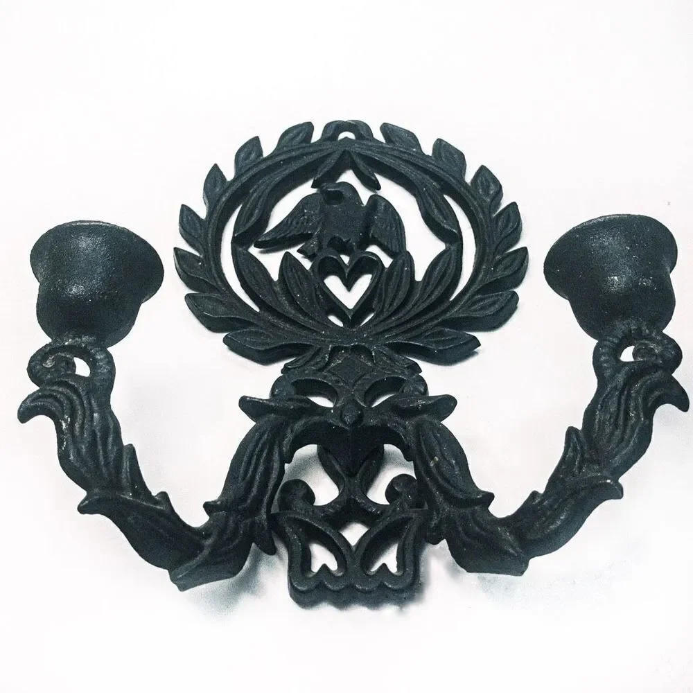VTG Federalist Eagle Cast Iron Wall Sconce